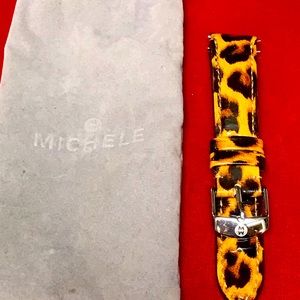 Michele Leopard Watch Band